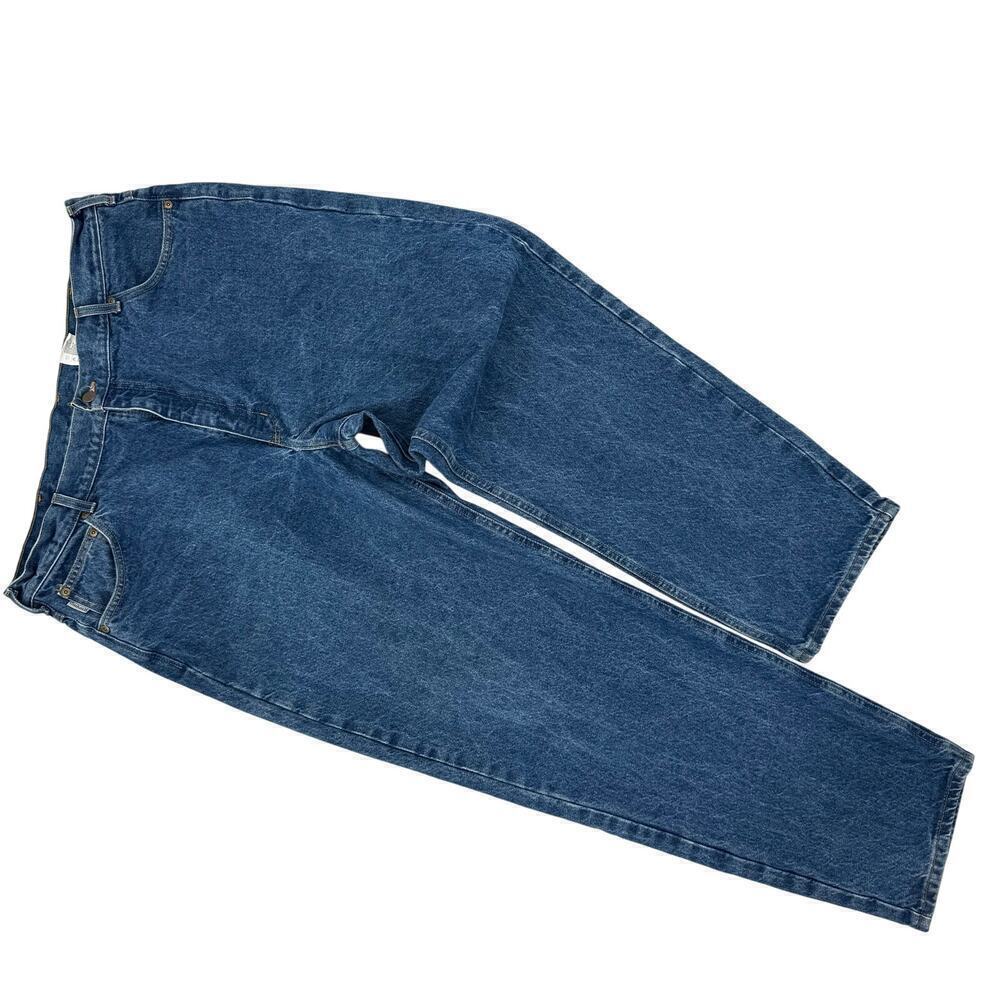 Vintage Carhartt Straight Fit Tapered Leg Jeans Men's Size 41x32 USA Union Made - Picture 2 of 10